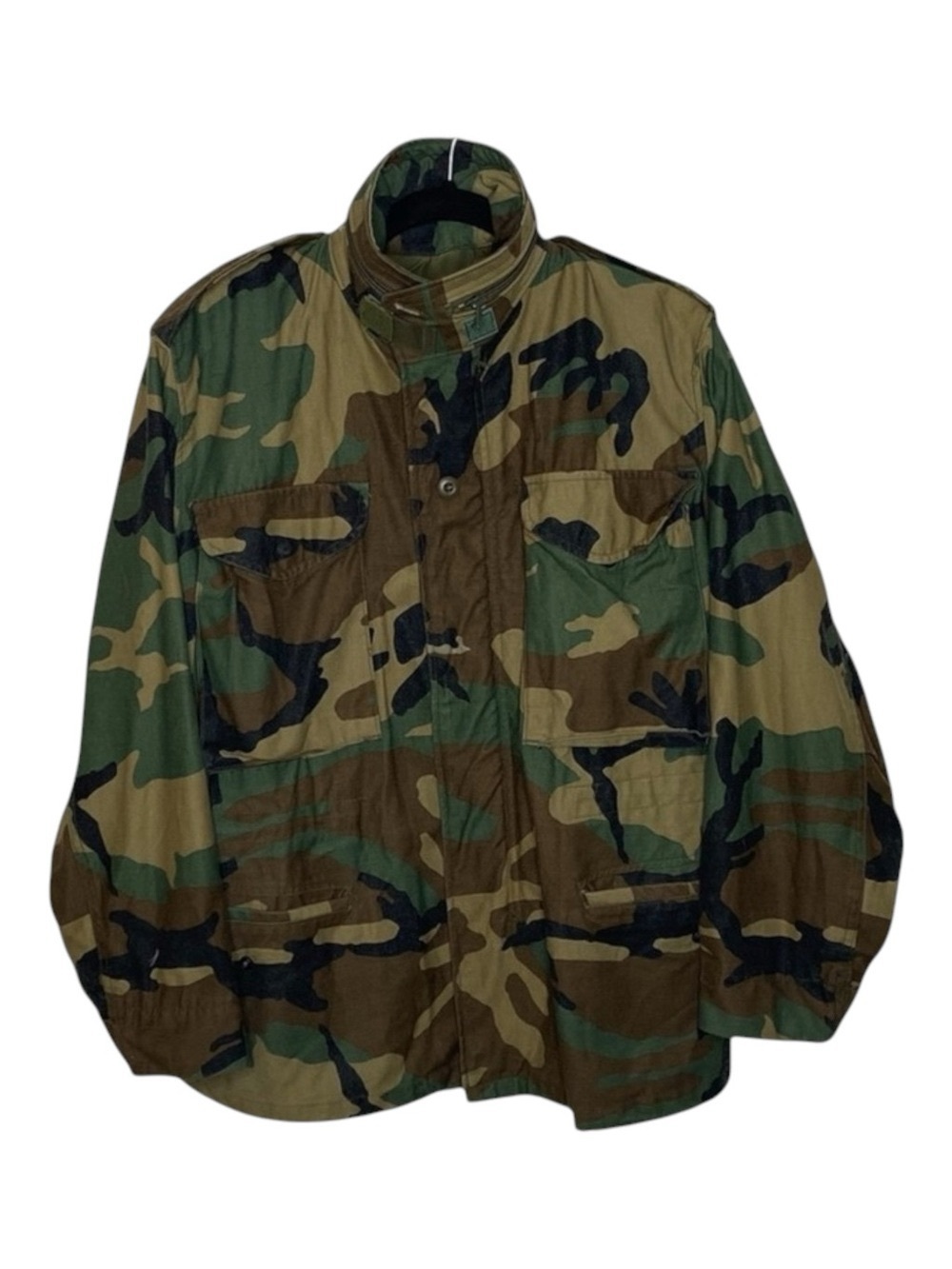 Vintage: Golden Mfg ☮︎︎ Military M65 Field Chore Jacket ☮︎︎ Army Camo Green ☮︎︎ - Picture 4 of 16